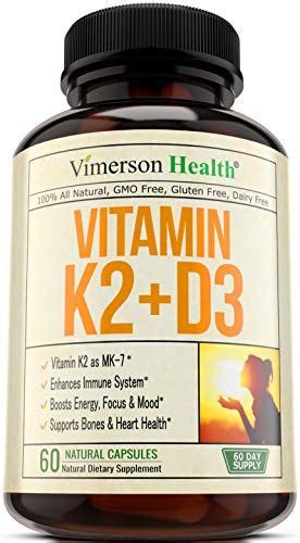 We have done our research and shortlisted the best for you. Vitamin K2 (MK7) + D3 Supplement - Strong Bones & Healthy ...