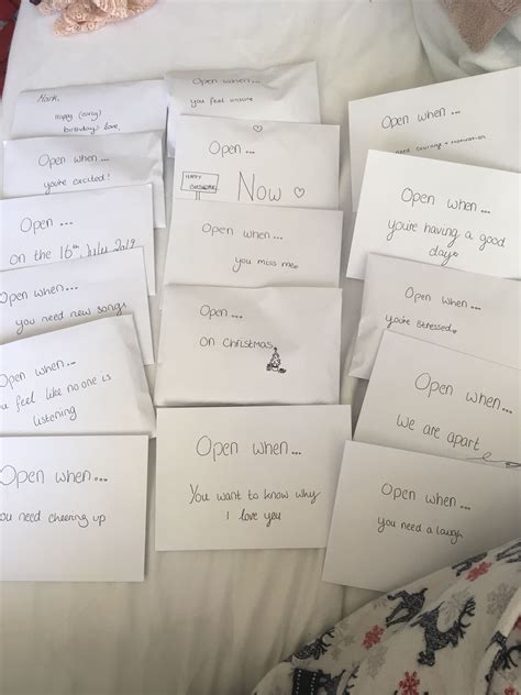 Letter to my boyfriend's parents. My open when letters for my boyfriends birthday | Letter ...