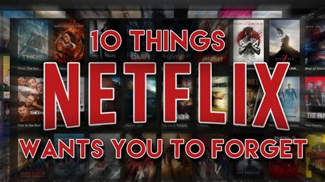 10 Things Netflix Wants You To Forget About Youtube
