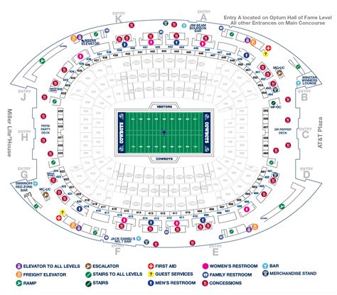 Atandt Stadium Seating Chart 2023 Choose The Best Seats Seatgraph