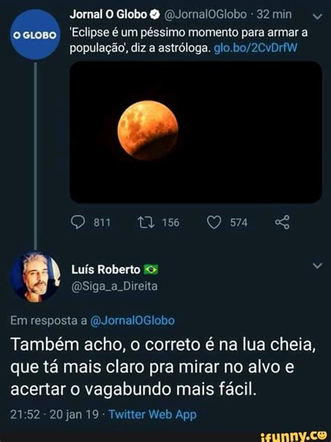 Jornal O Globo O D JornalOGlobo min v ocioso Eclipse é um péssimo momento para armar a