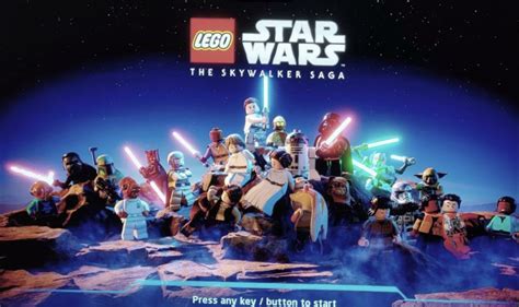 Φήμη Διέρρευσε η Start Screen του Lego Star Wars The Skywalker Saga