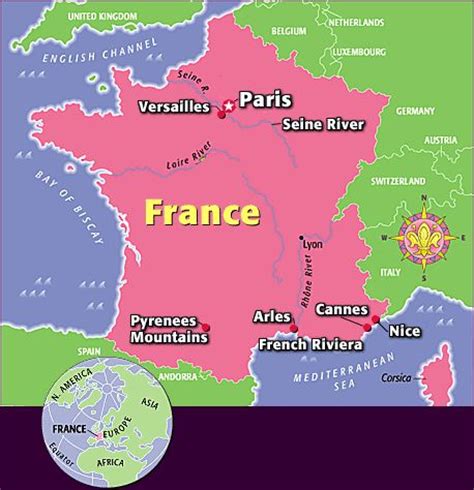 France Sightseeing Guide | TIME For Kids | Geography | Pinterest | Kid ...
