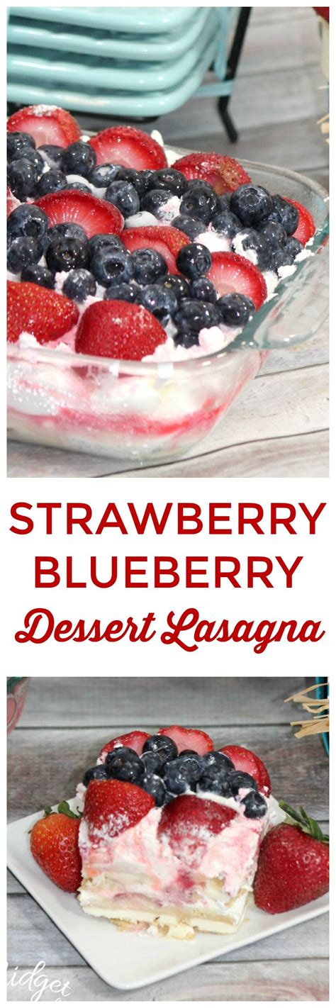 One minute she loves something the next few months, she won't. Strawberry Blueberry Dessert Lasagna. Made with fresh ...