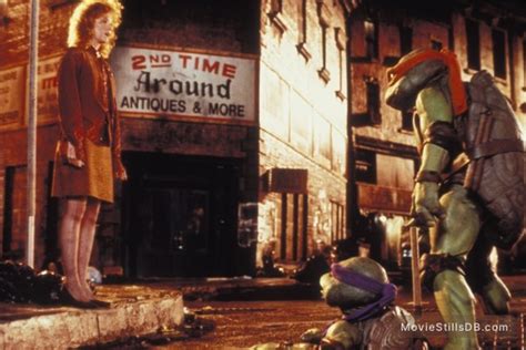 Teenage Mutant Ninja Turtles Publicity Still Of Judith Hoag Michelan Sisti