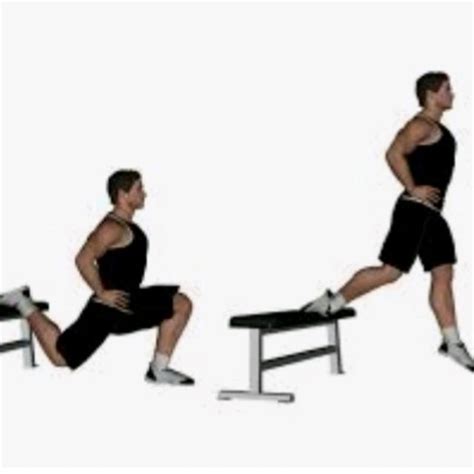 Bulgarian Plyometric Split Squats Exercise How To Workout Trainer