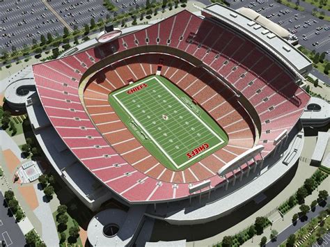 Kansas City Chiefs Virtual Venue By IOMEDIA Seating Charts Seating Plan Arrowhead Stadium