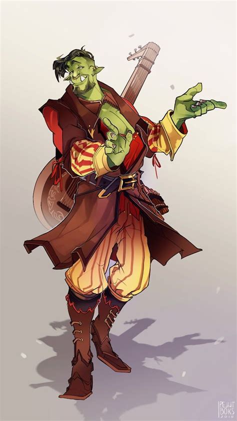 Pin By Ratqueen007 On Dandd Orcs And Half Orcs Character Art Dungeons