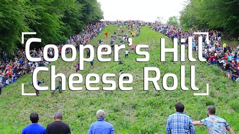 Coopers Hill Cheese Rolling Madness Youtube