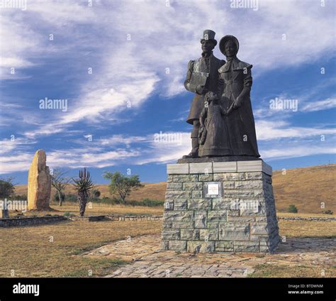 1820 Settlers Monument Stock Photo Alamy