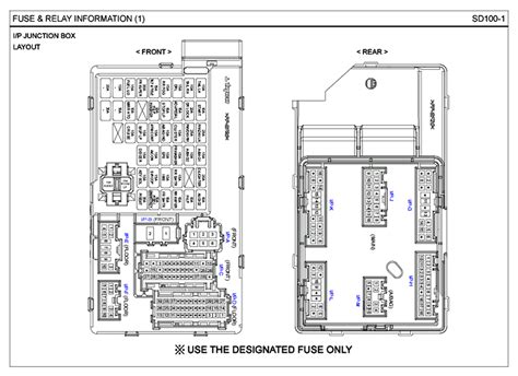 Repair Guides G 38 Dohc 2007 Fuse And Relay Information
