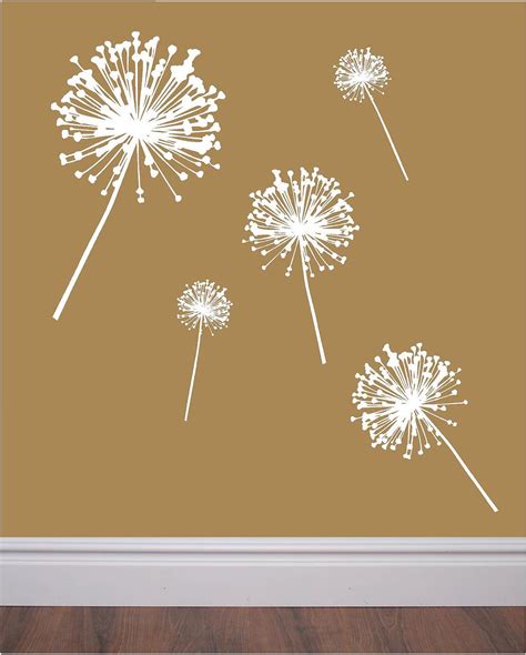 Pin By Jessica Larsen On Home Dandelion Wall Decal Wall Decals
