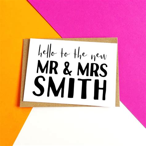 Dramacool will always be the first to have the episode so please bookmark and add us on facebook for update!!! Personalised 'hello Mr And Mrs' Wedding Card By Snappy ...