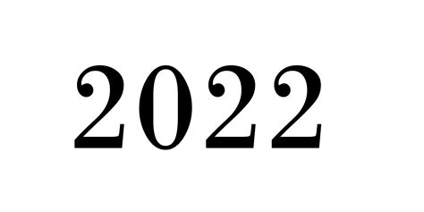 2022 Año Png
