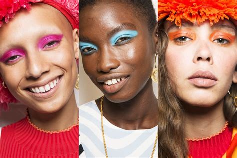 House Of Holland Makeup Trends 2018 Spring Makeup Trends Makeup Skin