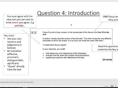 Language Paper 2 Question 4 Example Paper 2 Question 5 Model Answer