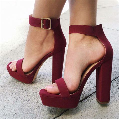 how to wear chunky heels 27 trendy stylish chunky heel her style code