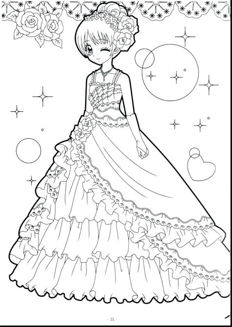 Coloring Pages Of Cute Girls At Free