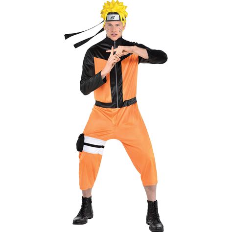 Party City Party City Naruto Costume For Adults Includes Black And