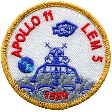 Apollo 11 Patch Space Mission Patches Apollo 11 Patch The Crew