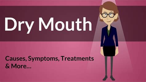 Dry Mouth Causes Symptoms Treatments More YouTube