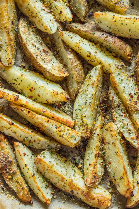 Cover the bowl and keep it aside for marination for about 15 to 20 minutes. Crispy Baked Garlic Parmesan Potato Wedges | Gimme Delicious