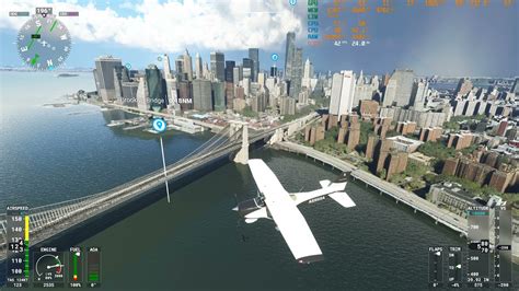 Flight Simulator New York City Pc 1440p Ultra Settings Ryzen 7 3700x Msi Rtx 3080 Ti Gaming X