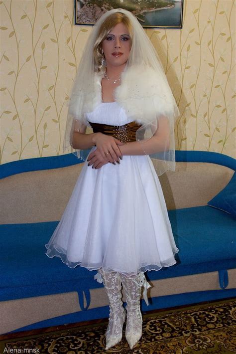 Alena Mnsk Transgender Bride Pretty Dresses Flower Girl Dresses
