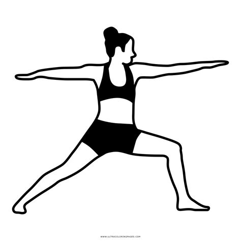 Dibujo De Yoga Para Colorear Ultra Coloring Pages