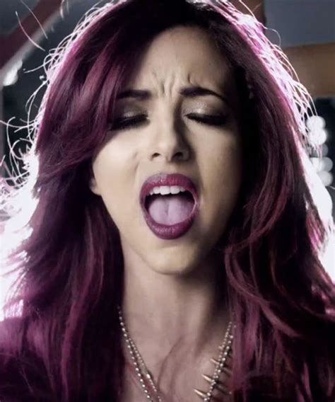 Jade Thirlwall Wavy Purple Sideswept Bangs Hairstyle Steal Her Style