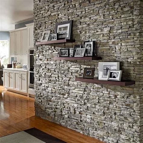 20 Faux Stone Interior Wall