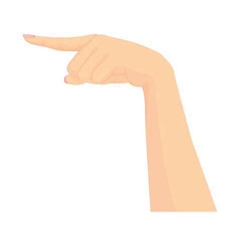 Royalty Free Woman Pointing Finger Clip Art Vector Images