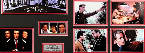 Goodfellas Ray Liotta And Henry Hill Signed Poster And Photo Collage Dis