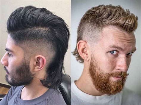 Skin Fade Mullet Haircut