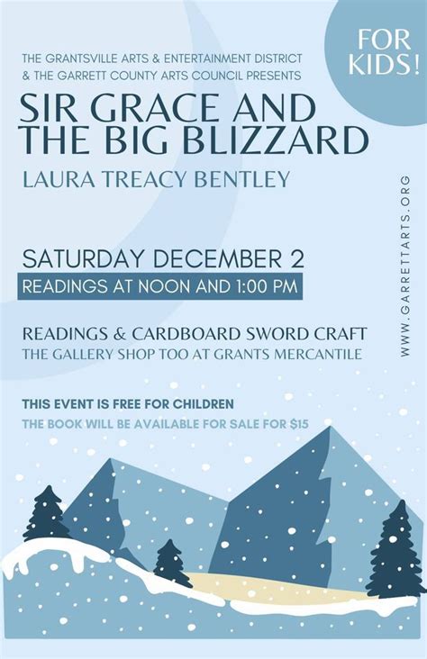 Laura Treacy Bentley Reads Sir Grace And The Big Blizzard Grants