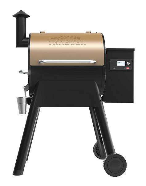 Traeger Pro 575 Smart Phone Controlled Wood Pellet Bbq In Bronze The