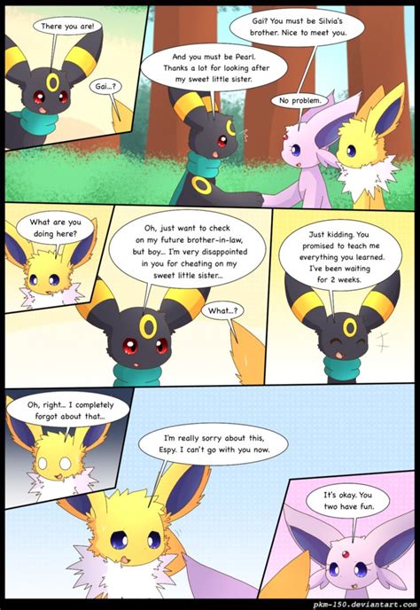 Es Special Chapter Page Eeveelution Squad Comic Fury Comic