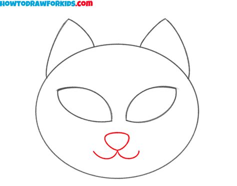 How To Draw A Cat Face For Halloween