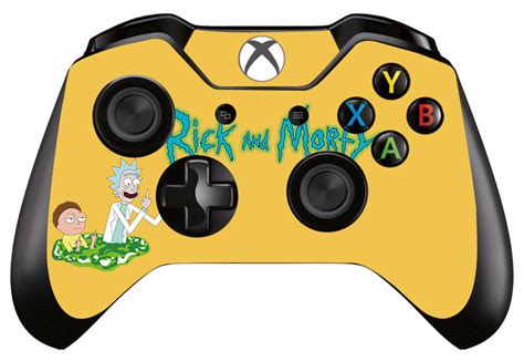Rick And Morty Xbox One Controller Skin Sticker Decal Design 4