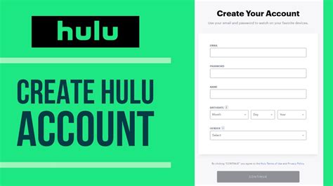 Hulu Sign Up And Account Registration How To Open New Hulu Account 2021