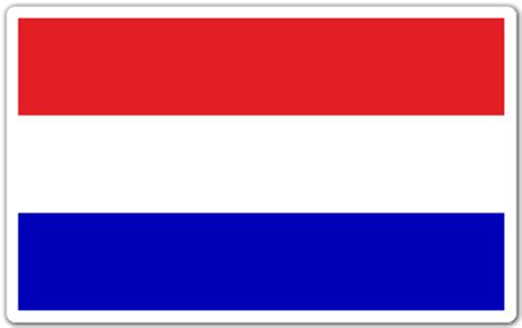 Los colores de la bandera son el rojo, el blanco y el azul. Bandera Holanda | Pegatinas para coches, Pegatinas, Diseño ...