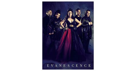 Evanescence Band Photo Litho