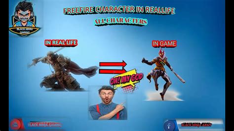 Its just a video game which has no connection with real life its only virtual life.hastags. ⚡️ Free Fire's characters in real life ‖ Face reveal ...
