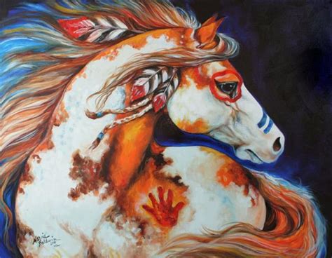 Spirit Indian War Horse ~ Commissioned By Marcia Baldwin From