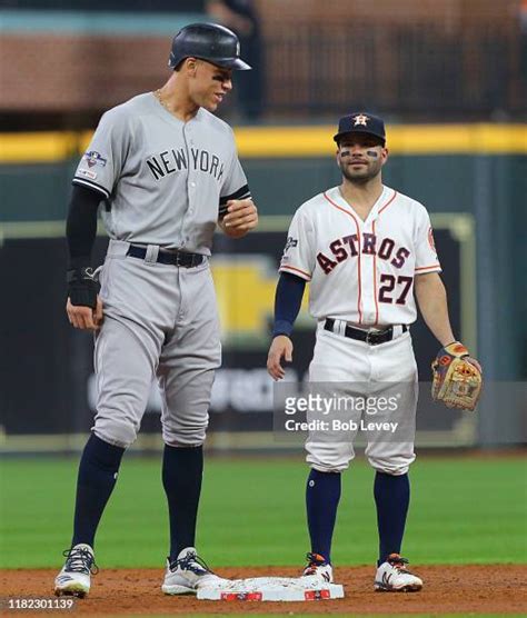Aaron Judge Jose Altuve Photos And Premium High Res Pictures Getty Images