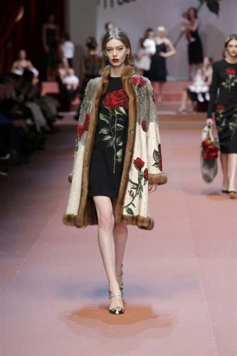 Dolce Gabbana Fall Motherly Dress Eternal Style
