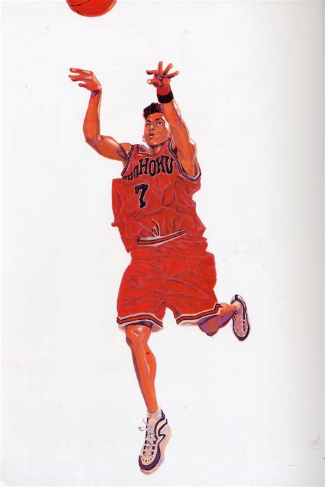 A collection of illustrations by inoue takehiko from his manga series 'slam dunk'. Slam Dunk: Scan Slam Dunk #3 - Minitokyo