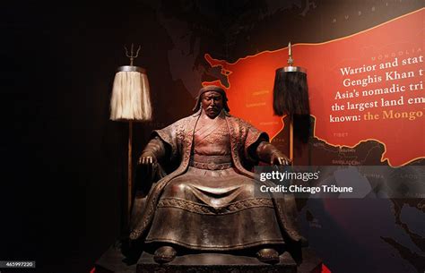 A Genghis Khan Statue In The Genghis Khan Exhibit On Feb 21 2013 At News Photo Getty Images