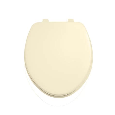 American Standard Laurel Round Closed Front Toilet Seat In Bone The
