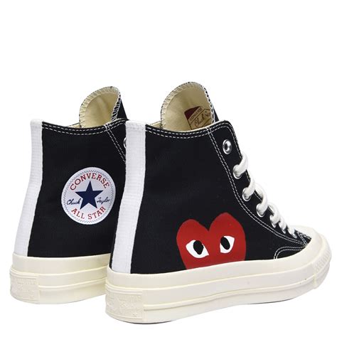 Comme Des Garcons Play Large Heart Chuck Taylor 70 All Star High